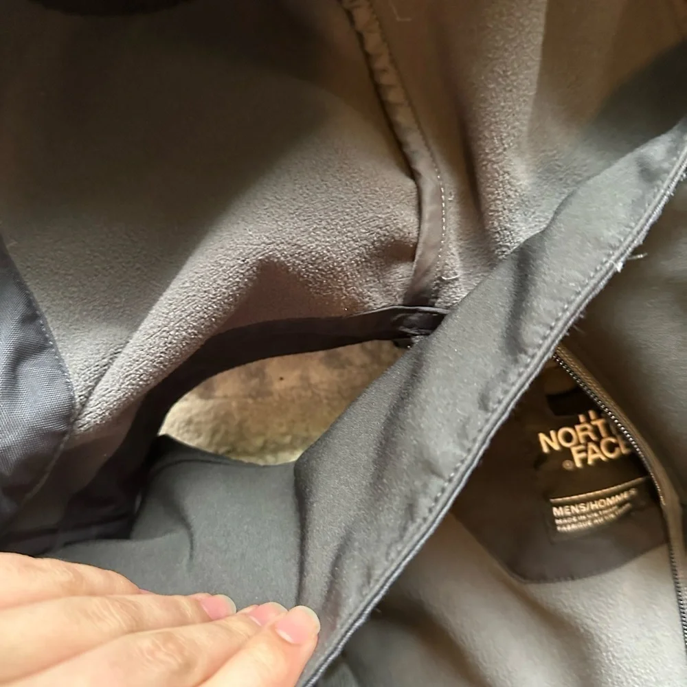 The North Face Men's Black Jackets set of 2 men’s small soft shell fleece